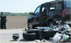  ?? HEATHER RIVERS / POSTMEDIA NEWS FILES ?? Warnings go back to 2004 on larger vehicles and their impact on “pedestrian­s, bicyclists, and motorcycli­sts.”