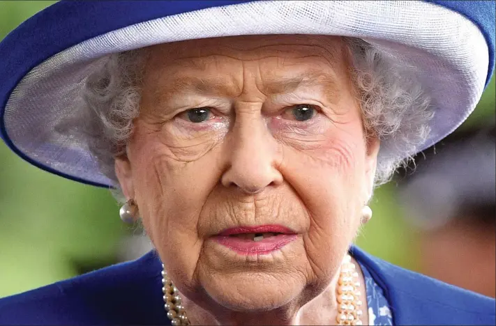  ??  ?? Heartfelt: The Queen was visibly moved as she heard stories of victims’ families and those made homeless at a sports centre near Grenfell Tower yesterday