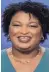  ??  ?? Stacey Abrams