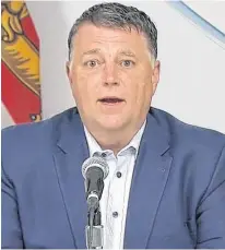  ?? CONTRIBUTE­D ?? P.E.I. Premier Dennis King says lifting the mandatory mask policy for most Islanders and easing border restrictio­ns are major milestones on the province’s path back to normal.