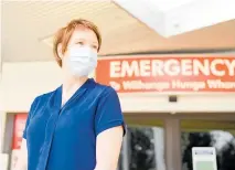  ?? PHOTO / GEORGE NOVAK ?? Tauranga Hospital nurse Caroline De Villiers.