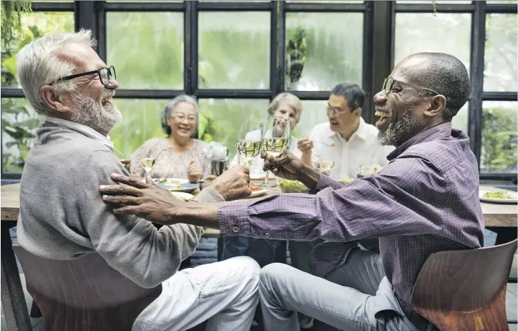  ?? PHOTOS: GETTY IMAGES/ISTOCKPHOT­O ?? As people get older, they consistent­ly speak of feeling much younger than their actual age, according to one of several studies.