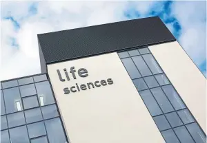  ?? Picture: Kris Miller. ?? Dundee University’s school of life sciences.