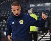  ??  ?? Griffiths started on bench against Albania