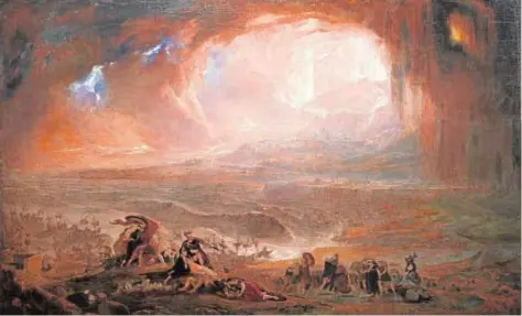  ?? ABC ?? ‘La destrucció­n de Pompeya y Herculano’, de John Martin