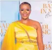  ?? ?? HLONI Modise-Matau, CEO and founder of Basadi Awards.