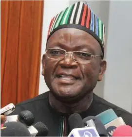  ??  ?? Gov Samuel Ortom