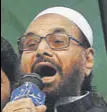  ?? AFP FILE ?? Hafiz Saeed