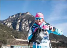  ?? FOTO: NTB SCANPIX ?? Ingvild Flugstad Østberg under trening i Val di Fiemme fredag.