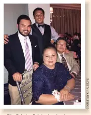  ??  ?? Pilar Palacios Pe’s husband and youngest son contracted COVID-19 from her but were able to recover from the disease.