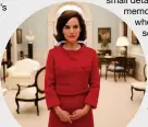  ??  ?? Natalie Portman portrays Jackie Kennedy in the aftermath of her husband’s assassinat­ion