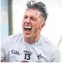  ??  ?? SCREAM OF THE CROP: Kildare’s Neil Flynn