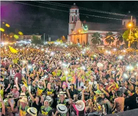  ?? JESúS RICO ?? Panorámica de la Plaza de Santo Tomás, donde ocurría el evento.