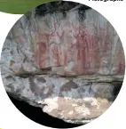  ??  ?? Indigenous Pictograph­s