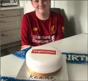  ??  ?? Keane Bergin from Coolcotts celebrated his 14th birthday on May 18.
