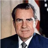  ??  ?? 1973—President Richard Nixon