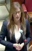  ??  ?? Il duello Duro botta e risposta tra Maria Elena Boschi e Giorgia Meloni