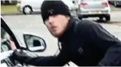  ??  ?? l●Police want to talk to this man in connection with the incident