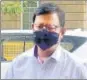  ?? BHUSHAN KOYANDE/HT ?? MMRDA chief RA Rajeev at ED office.