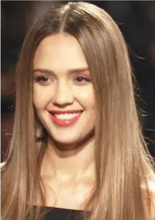  ??  ?? Jessica Alba