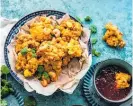  ?? Photo / That Green Olive ?? Indonesian Corn Fritters (Bakwan Jagung) by Taupō recipe developer Olivia Moore.