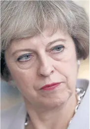  ??  ?? Theresa May is said to be ‘committed to delivering on the verdict the public gave’