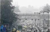  ?? MANISH SWARUP / ASSOCIATED PRESS 2019 ?? A study released on Tuesday blames pollution of all types for 9 million deaths a year globally, with the death toll attributed to dirty air from cars, trucks and industry rising 55% since 2000.