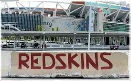  ??  ?? Crusaders fans are some of the most loyal in the country and some reacted angrily to suggestion­s that the team change its name in the wake of the Christchur­ch mosque attacks. Above, the Washington Redskins are now the Washington Football team.