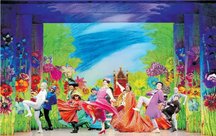  ?? SUPPLIED ?? Broadway Across Canada presents Mary Poppins, a colourful, magical Disney musical, July 24 to 29 at the Northern Alberta Jubilee Auditorium.