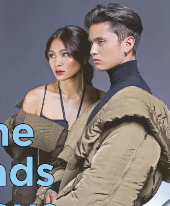  ??  ?? James Reid and perennial onscreen partner Nadine Lustre will celebrate love for music on Feb. 9 at the Smart-Araneta Coliseum