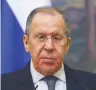  ?? SERGEY LAVROV (Reuters) ??