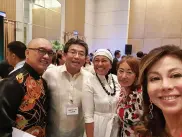  ??  ?? HON. Consul Joji Ilagan-Bian with Arch. Michael E. Dakudao, Noburo Kawai, Marilou Ampuan, former Consul Tomoko Dodo