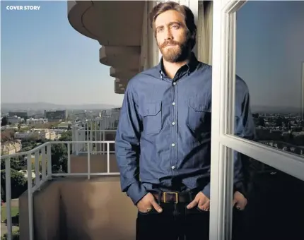  ?? ROBERT HANASHIRO, USA TODAY ?? Actor Jake Gyllenhaal made a promise to himself that he would alternate every few movies with a theater production. He’s keeping his promise, and enjoying it.