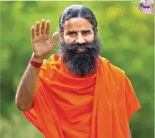  ??  ?? Baba Ramdev