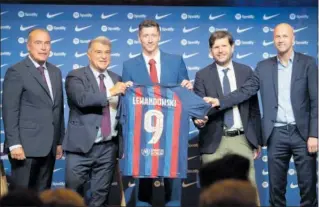  ?? ?? El nuevo dorsal 9 del Barcelona.