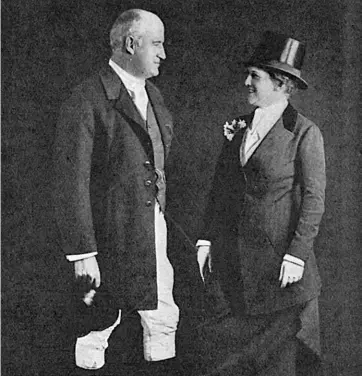  ??  ?? Above: Charles Dana Gibson, creator of the ‘Gibson Girl’, with his wife, Irene Langhorne (sister of Nancy Astor) in 1916. Right: Jennie Churchill, née Jerome, mother of Sir Winston Churchill, in 1877