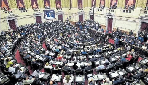  ?? SENADO DE LA NACION ?? próximo paso La semana entrante será tratada por el Senado