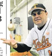  ?? PHOTO BY MICHAEL PATRICK/KNOXVILLE NEWS SENTINEL ?? Dave Serrano is in his sixth season as Tennesee’s head baseball coach and has a record of 155-157. In the aftermath of athletic director John Currie’s first coaching decision, the dismissal of men’s tennis coach Sam Winterboth­am last week, many on...