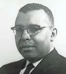  ?? EDWARD G. MINER LIBRARY ?? Dr. Edwin A. Robinson was the first Black man to graduate from the University of Rochester Medical School.