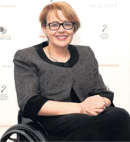  ?? TOM DULAT ?? ‘It’s because I’m in a wheelchair’ – Baroness Tanni Grey-Thompson