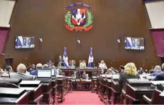  ?? F. EXTERNA ?? El Senado de la República celebró ayer dos sesiones consecutiv­as.