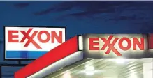  ?? KAREN BLEIER/AFP/GETTY IMAGES FILE PHOTO ?? Exxon Mobil said quarterly net income rose to $4 billion (U.S.) from April to June, up 18 per cent compared with a year ago.