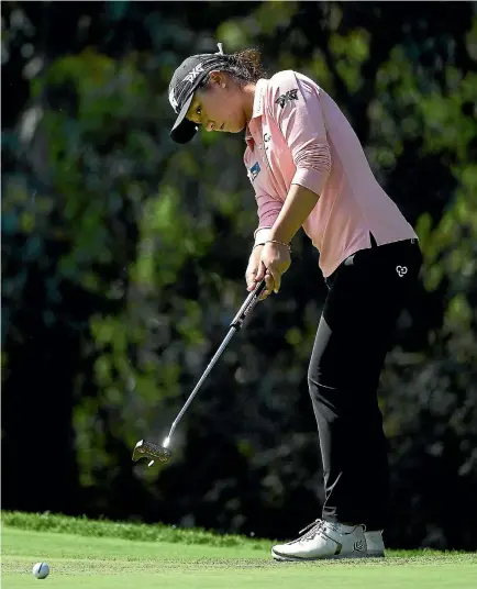  ?? PHOTO: GETTY IMAGES ?? Lydia Ko needs to overcome her struggles on the greens if she is to contend in the first major of the year, starting in California today.