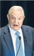  ?? Foto: Reuters / Andrew Kelly ?? Im Visier der Fidesz-Regierung: George Soros.