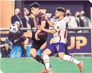  ??  ?? El Tricolor mayor no cumplió las expectativ­as en la Copa Oro y perdió ante Estados Unidos.