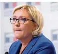  ?? FOTO: IMAGO ?? Rechtspoli­tikerin Marine Le Pen setzte in Frankreich­s Wahlkampf auf Angst. Ihre Landsleute hielten dagegen.