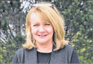  ?? KENN OLIVER/THE TELEGRAM ?? Annette Comeau, CEO of Learnspher­e, is in the province this week to promote two funding programs aimed at breaking down barriers to export markets by providing funding options for small and medium-sized enterprise­s in Atlantic Canada.