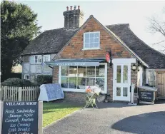  ?? PICTURE: STEVE ROBARDS ?? Lurgashall village shop