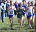  ?? TIM PHILLIS — FOR THE MORNING JOURNAL ?? The Bay boys cross country team won the Division II title at the Boardman Regional.