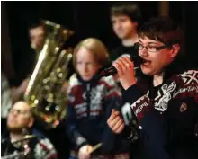  ??  ?? What was created some 18 years ago in efforts to give kids some extracurri­cular activity at a renowned school for the disabled has become a major music act.